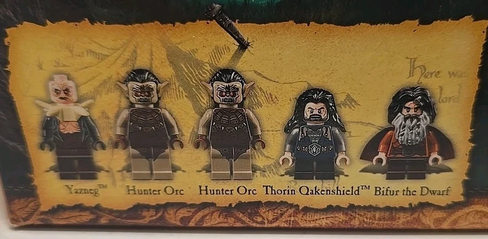 LEGO 79002 THE HOBBIT: Attack of the Wargs - Novo conjunto lacrado fechado - Aposentado - Imagem 2 de 4