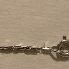 14 KT White Gold Chain 2 Grams 19 Inches long — photo 9