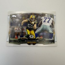 green bay packers clay matthews 2014 topps card #115