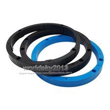 2x 6.5" inch Car Speaker Adaptor Brackets Ring Spacer Mounting Adapter Plate 2