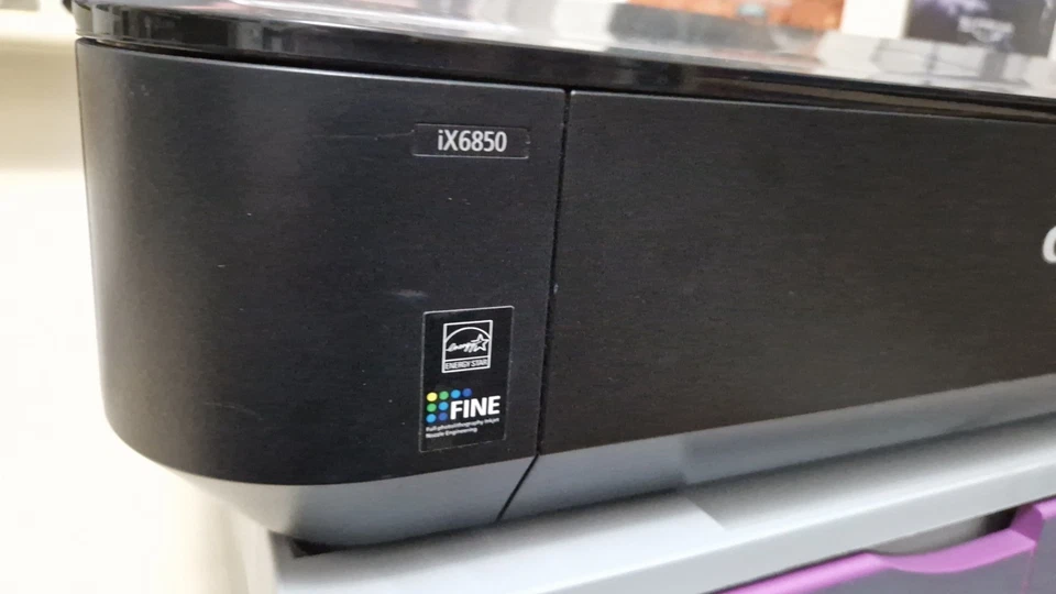 Canon Pixma iX6850 A3+ Colour Inkjet Printer with Ink Cartridges Bundle - Image 2 of 4