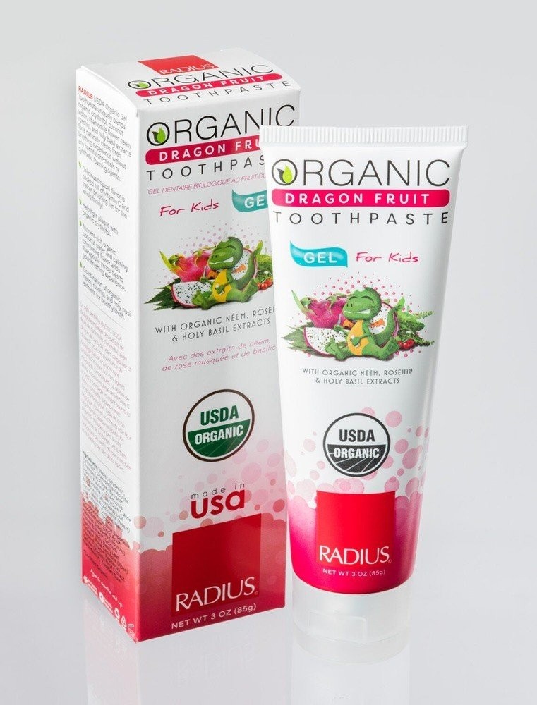 Детская зубная паста Radius Organic Dragon Fruit 3 унции гель 2490₽