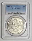 1898-O Morgan Dollar PCGS MS-64 Spot Toning