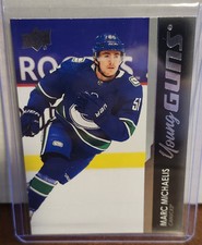 2021-22 Upper Deck Series 1 Hockey Young Guns Marc Michaelis #235 Vancouver...