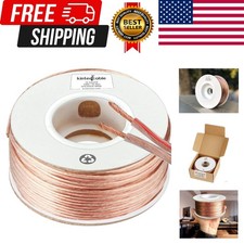 Cable 100Ft 16-Gauge Audio Stereo Speaker Wire Cable, 100 Feet, 30.48 Meters, 2