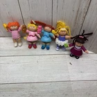 Vintage Lot of 5 Cabbage Patch Kids PVC 2.5" Figures Doll Figurines 1984 CPK