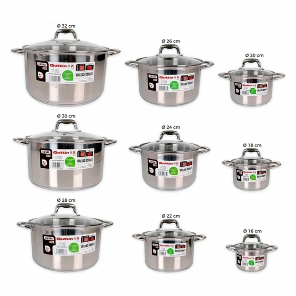 Topf Quttin 139513 Stahl 10 L [2 Stück] - Bild 4 von 4