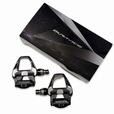 Dura Ace PD-R9100 Pedals Light Weight SPD-SL Clip less Pedals Lightly Used