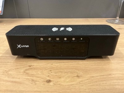 Wireless Charging Alarm Clock (schwarz) Digitaluhr 6#38877254