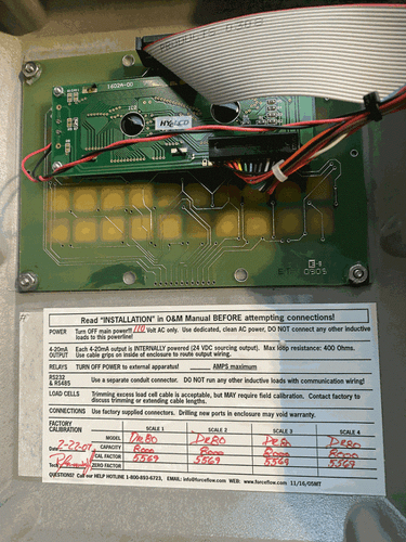 FORCE FLOW WIZARD 4000 DIGITAL WEIGHT INDICATOR - nice! - Picture 4 of 12