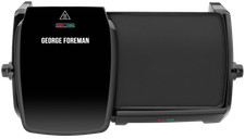 George Foreman Large Grill & Griddle with Dual Temperature Controls 23450