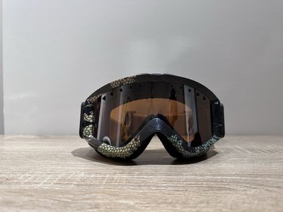 anon Ski Goggles Adjustable Ventilated Black Frame Orange Tinted Lens