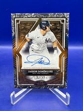 2025 Topps Tier One - Auto Variation Jasson Dominguez /49 Gold Foil #BA-JD (AU)