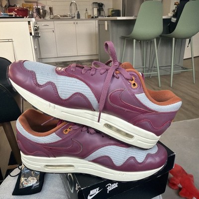 Size 11 - Patta x Nike Air Max 1 Rush Maroon
