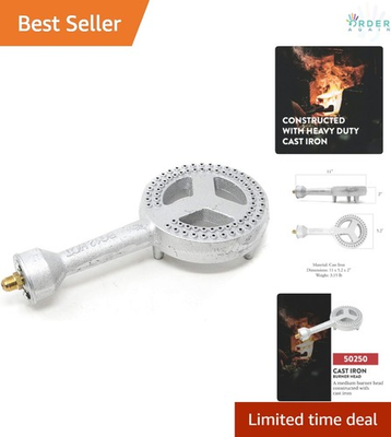 #ad Cast Iron Burner Head Gas Stove Propane High Pressure Low Pressure Safe Durable $28.97