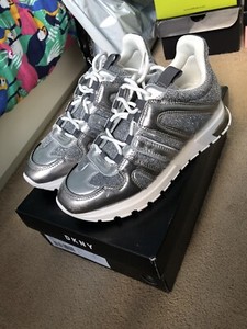 silver chunky trainers