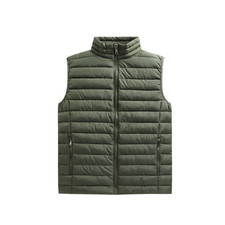 Mens Quilted Padded Gilet Outdoor Sleeveless Coat Bodywarmer Military Jkt S-5XL