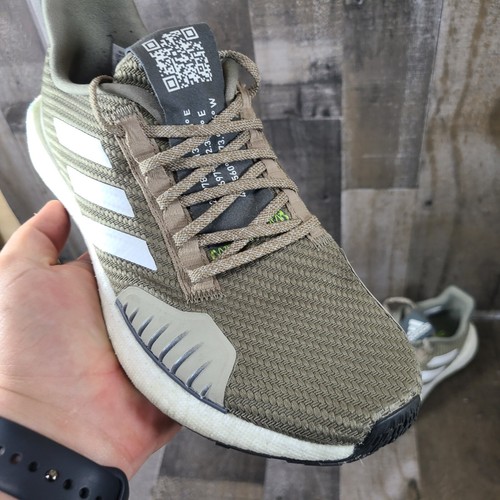 Adidas PulseBoost HD Men Athletic Shoes, Cargo/White/Sesame, FU7323, Size 6 - Picture 6 of 13