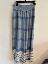 Wide Leg Pants Beachwear Japna Flowy Vacation Boho Stretchy Travel Medium