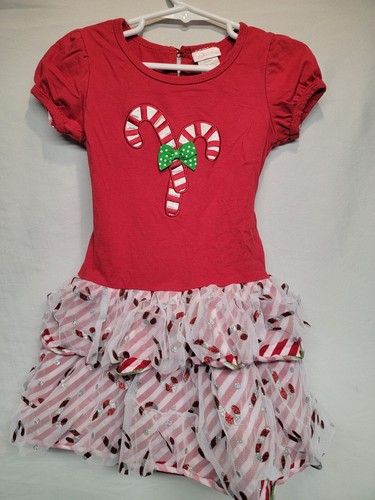 Youngland Candy Cany Dress (Youth Size 6)