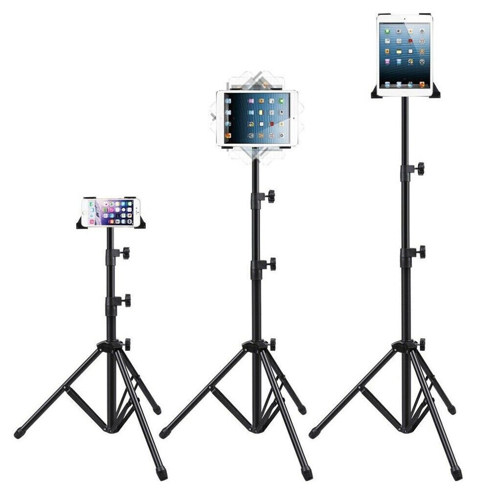 Adjustable Tripod Stand Holder Bracket For iPad 1 2 3 7