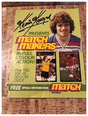 Match Weekly: Kevin Keegan präsentiert Match Makers Special Souvenir Sammelalbum 1980