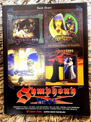 SYMPHONY X BEST JAPAN BAND SCORE BOOK GUITAR TAB | eBay