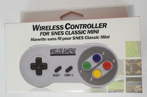 SNES Classic Wireless Controller für Original Super Nintendo Mini & NES, PC USB - Bild 5 von 6
