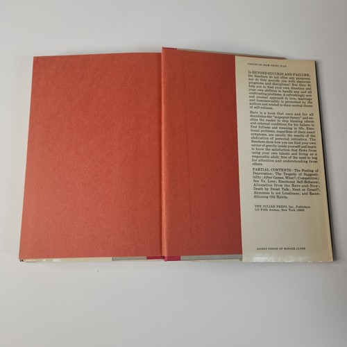 Beyond Success and Failure Ways to Self-Reliance and Maturity W&M Beecher, 1967 - Picture 15 of 15
