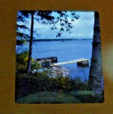 1960 Stereo realist slide Dock Island
