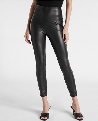 Express Super High Waisted Faux Leather 