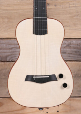 Kala Solid Body Electric Flame Maple Tenor Ukulele Natural w/ Gigbag