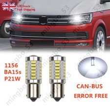 For VW T5 T6 TRANSPORTER 33LED XENON WHITE DRL DAYTIME RUNNING LIGHT BULBS