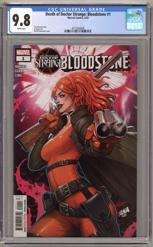 Death of Doctor Strange: Bloodstone #1 - CGC 9.8 NM/M 1st Lyra, Nakayama cover