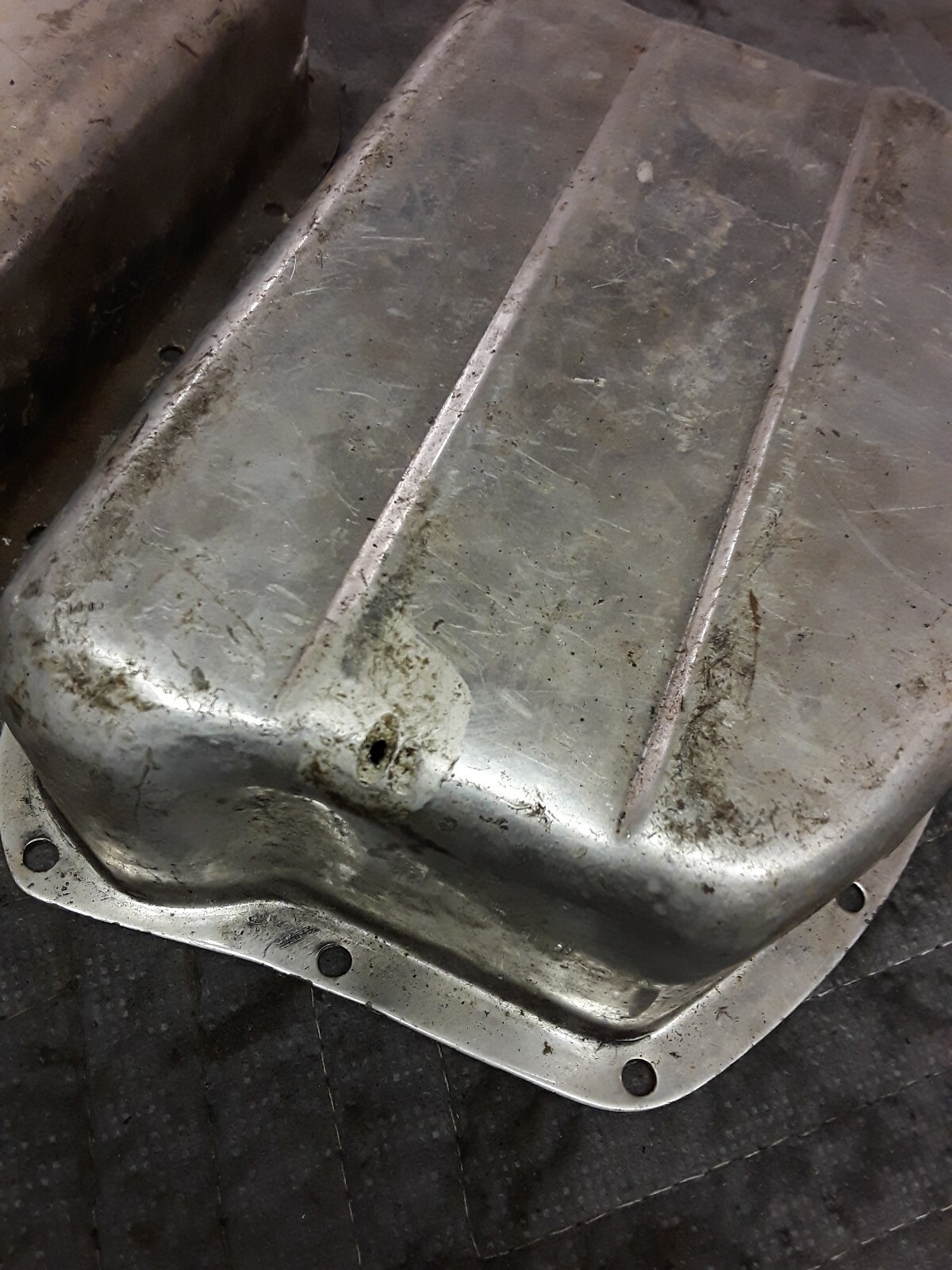 STOCK HARLEY PANHEAD CHOPPER ALUMINUM ROCKER BOX COVERS FOR 19481965