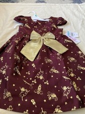 bonnie jean christmas dress size 5T Nutcracker NWT