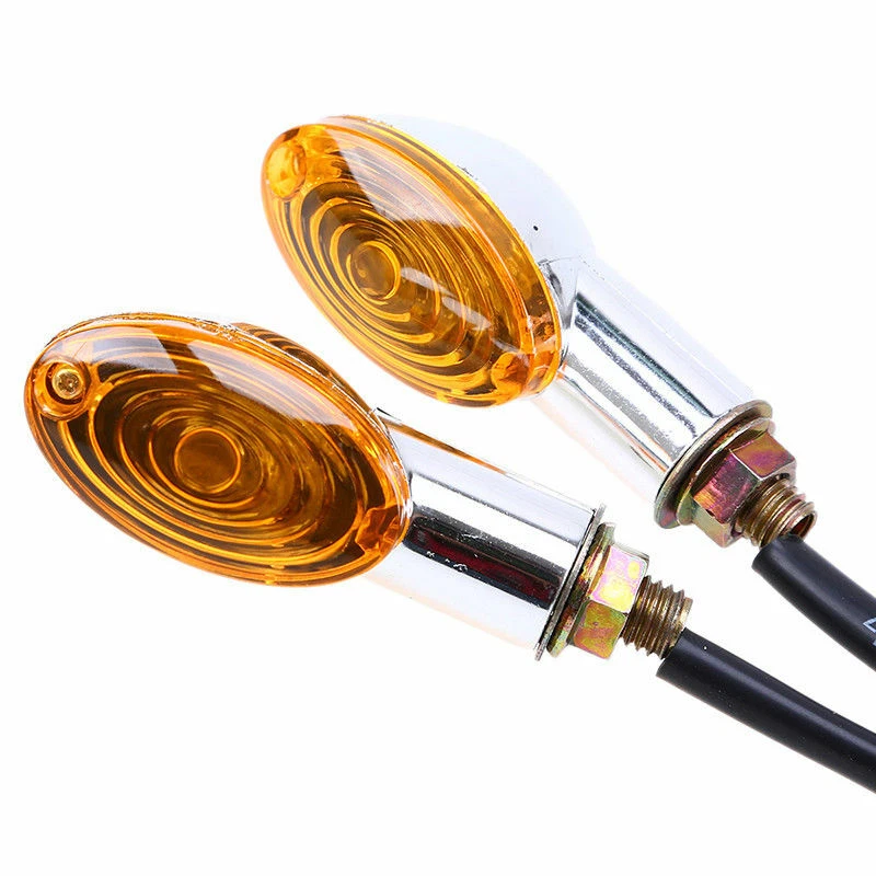 Luces intermitentes LED intermitentes para motocicleta aptas para Harley Honda Ducati Foto 2 de 4