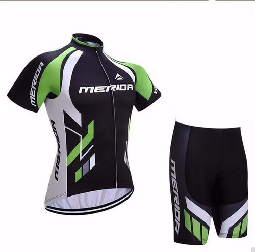 2022 Merida Ciclismo Jersey e Imbottito Pantaloncini Bici indossare abbigliamento  KIT | eBay