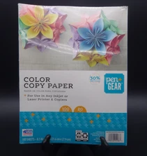 Pen + Gear Color Copy Paper, 30% Recycled, 8.5 x 11, 20 lb, 100 Sheets