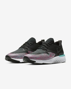 W Nike Odyssey React 2 Flyknit AH1016 003 Black/Black-Hyper Jade New Womens  Sz 8 | eBay