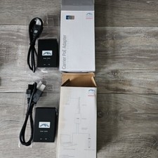 Lot Of 2 Ubiquiti Networks Carrier POE Adapter DC 15V US Version Nema 5-15