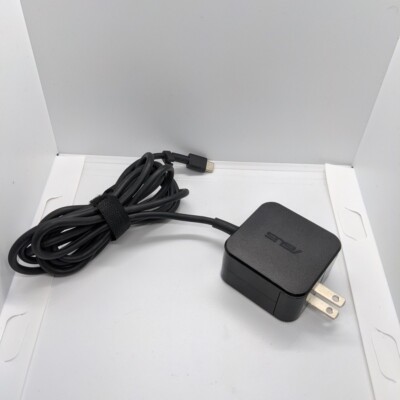 Asus 33W AC Genuine Wall Adapter 5-20V 1.65-3A USB-C Model ADP-33DW B OEM Tested