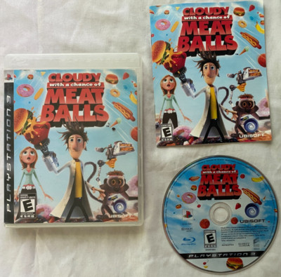 Cloudy With a Chance of Meatballs (Sony PlayStation 3, 2009) CIB Complete