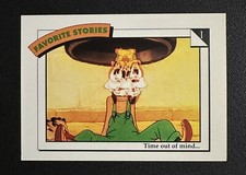 1991 Impel Disney Collector Cards: FAVORITE STORIES #21 Clock Cleaners card