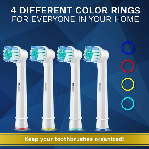 Cepillos Cabezales de Recambio compatibles Oral B. BLANCO, NEGRO - Imagen 11 de 17