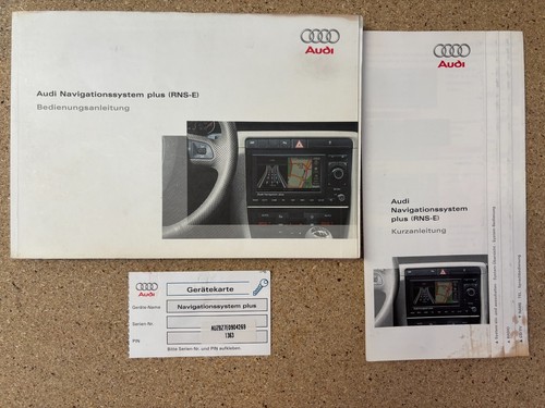 AUDI A3 8P MONITOR BILDSCHIRM MULTIMEDIA NAVIGATION PLUS DVD RNS-E CODE DABEI - Bild 9 von 9