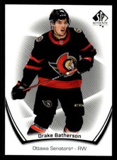 Drake Batherson 2021 SP Authentic #9   Ottawa Senators