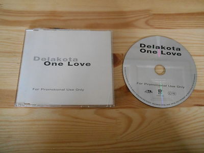 CD Pop Delakota - One Love (12 Song) Promo GO BEAT /MOTOR