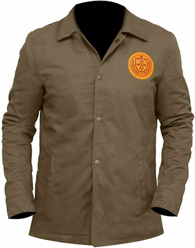 Mens Casal TVA Loki Variant Tom Hiddleston Prison Costume Cosplay Cotton Jacket - Picture 2 of 5