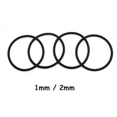 O-Ring Oring Schnurstärke 1mm 2mm NBR Ring Dichtung Dichtring Lebensmittelecht